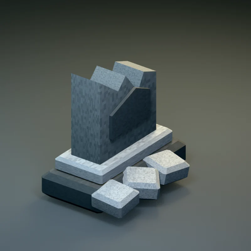 Broken Gravestone — Default view