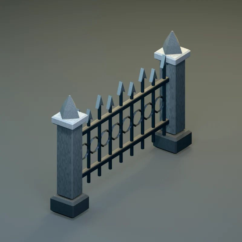 Cemetery Fence — Default view