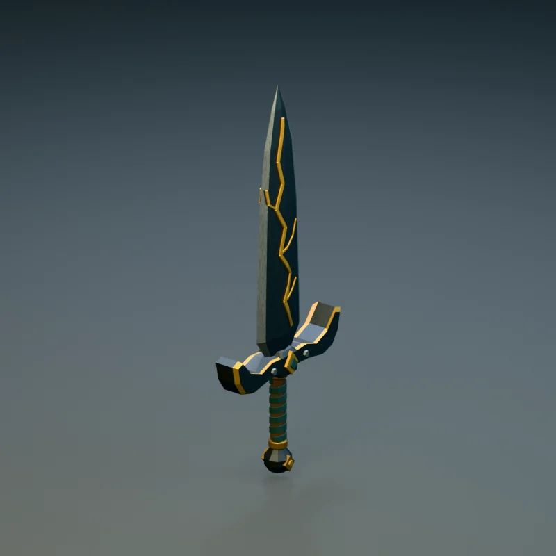 Rift Greatsword — Rear view